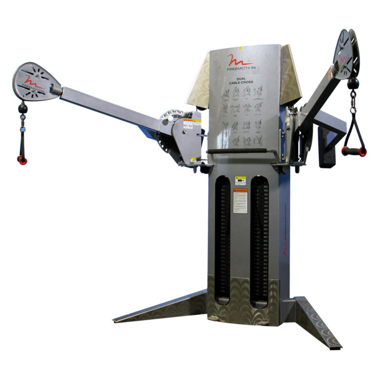plate loaded cable crossover machine